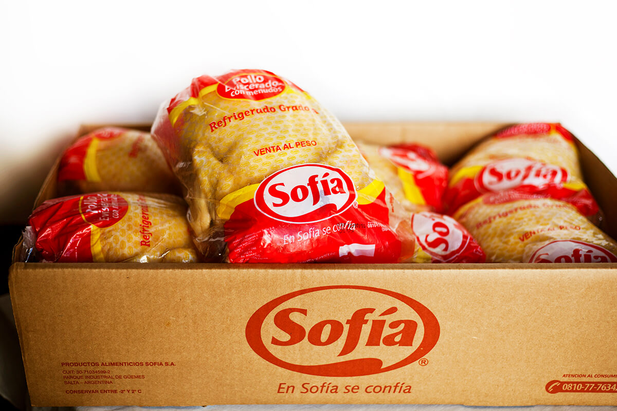 Visible Ambicioso accidente Caja de pollo Sofía 20 kgrs | Alimentos Sofía