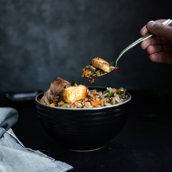 Arroz Chaufa de pollo