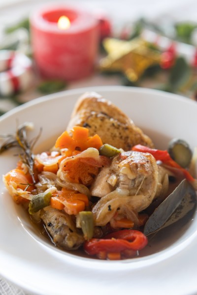 POLLO EN ESCABECHE
